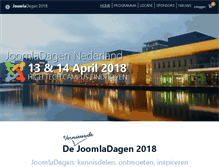 Tablet Screenshot of joomladagen.nl
